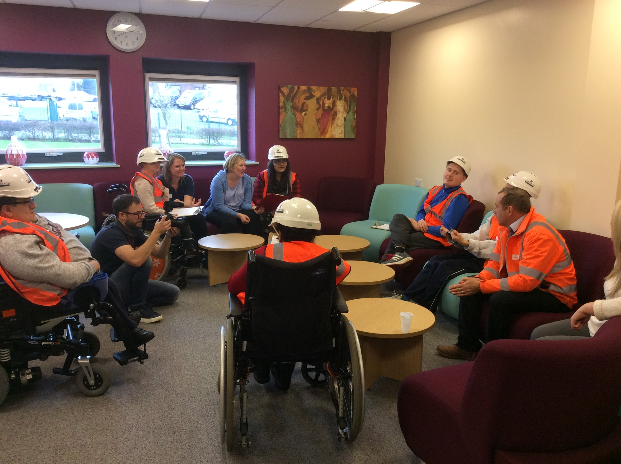 Filming for Robertson's - Lights, Camera, Action!