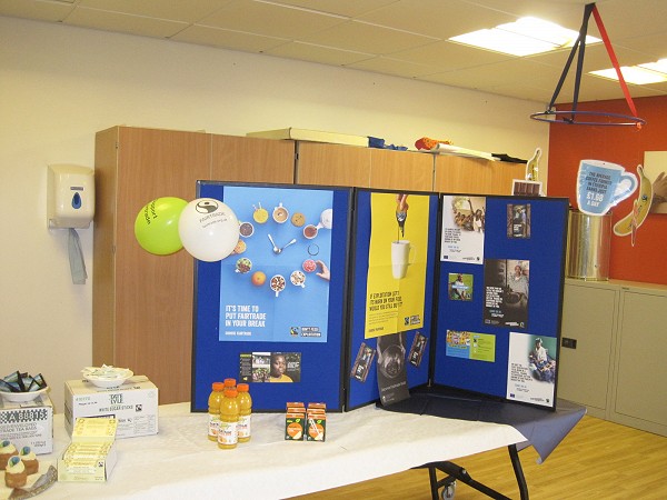 Fairtrade display