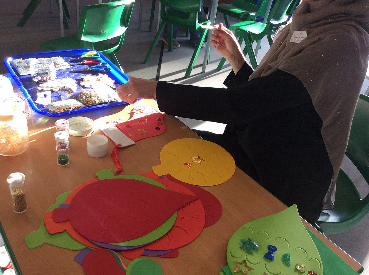 Christmas Arts & Crafts Parent Carer Workshop