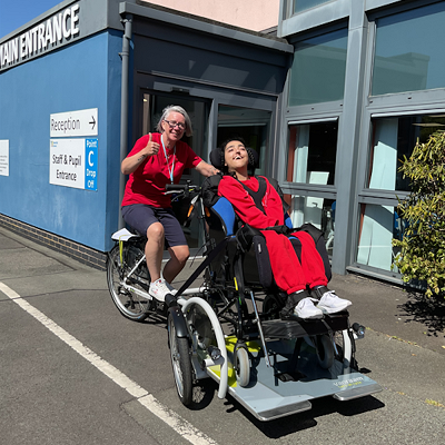 Bikes - showing off Newfield’s latest wheels!