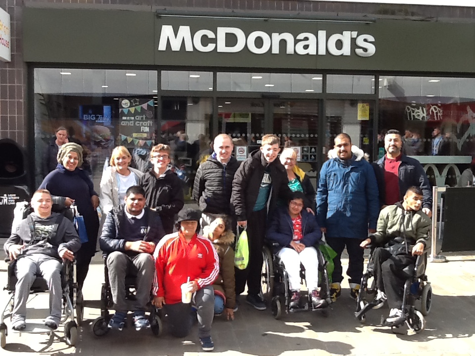 Lunch after the careers event