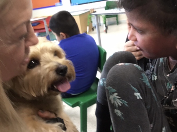 Baxter’s First Visit of the Academic Year!