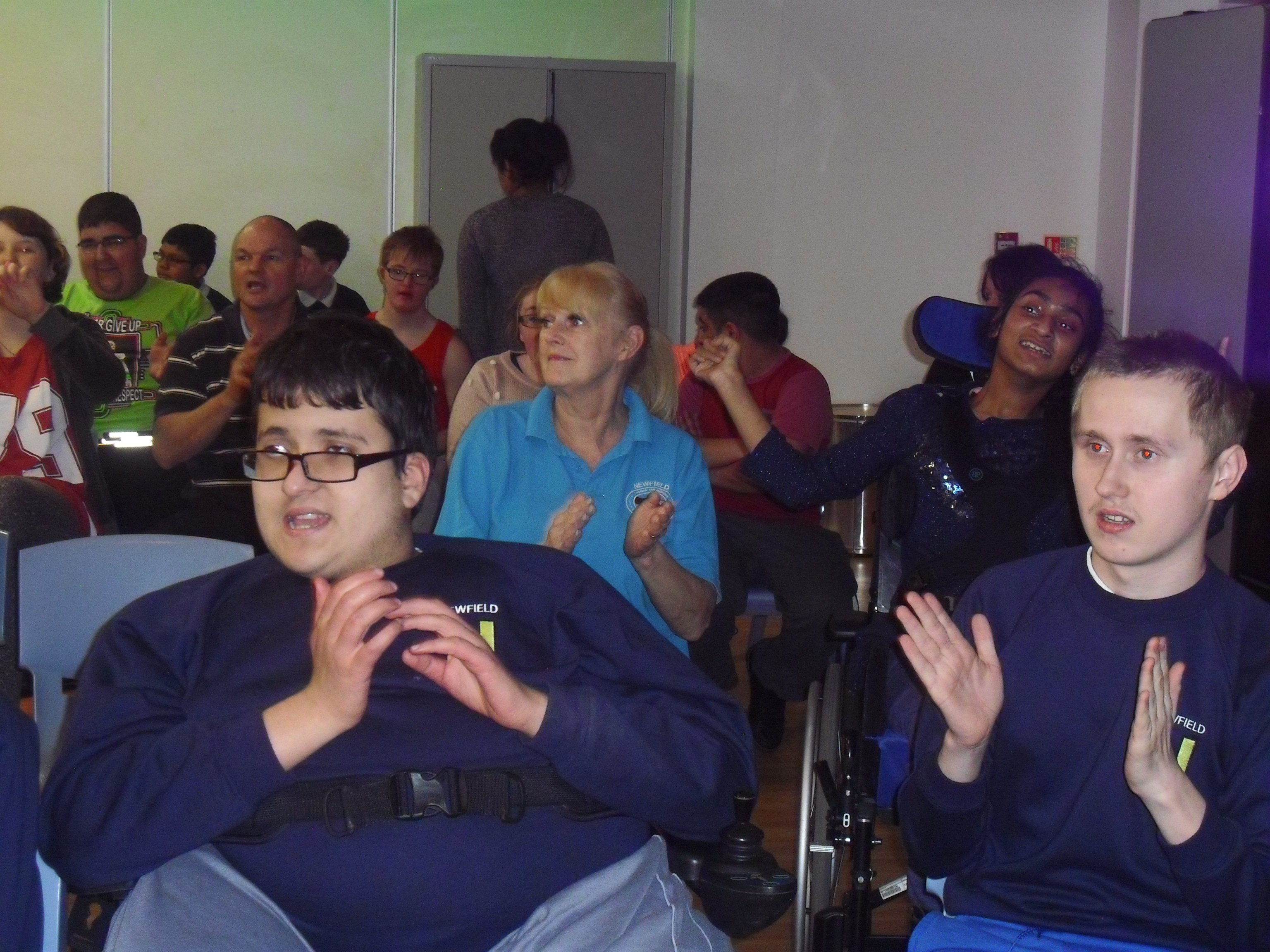 Singing away the blues