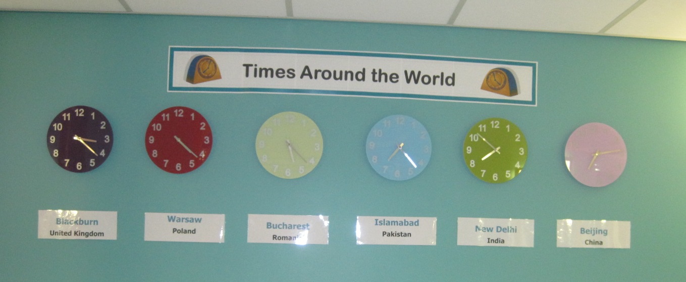 All around the world!