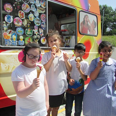 Ice Cream Van Visit 2019