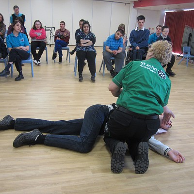 St John Ambulance Visit