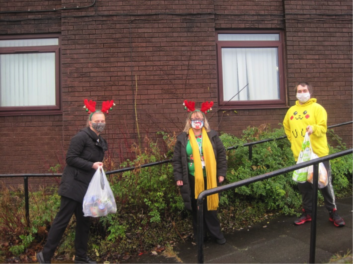 Sharing at Christmas