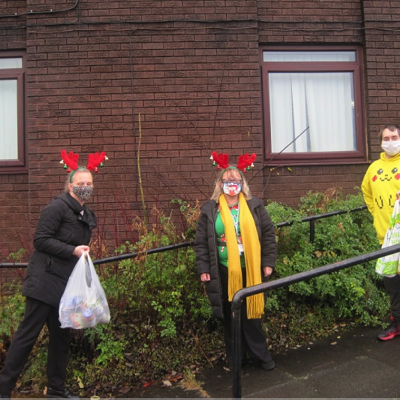 Sharing at Christmas