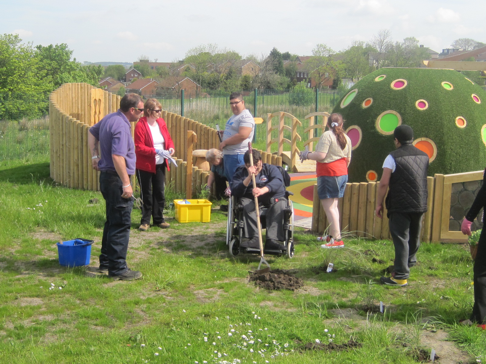 Gardening in the Sunshine