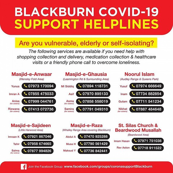 Support Helplines Poster