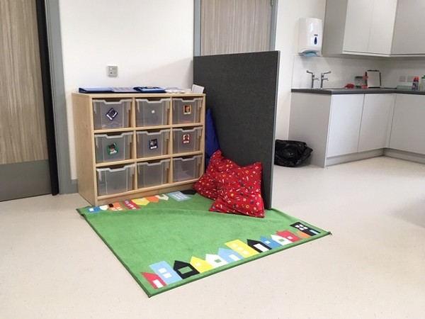 play area in a classroom