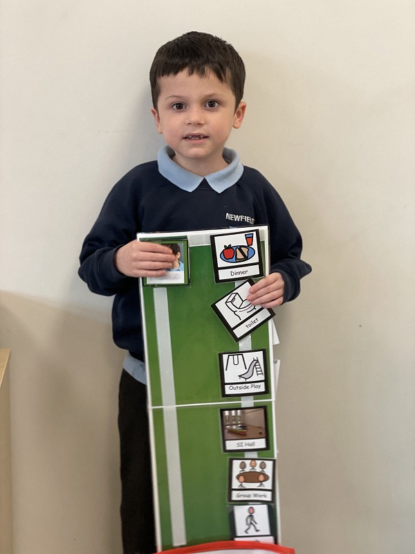 Pupil with individual schedule