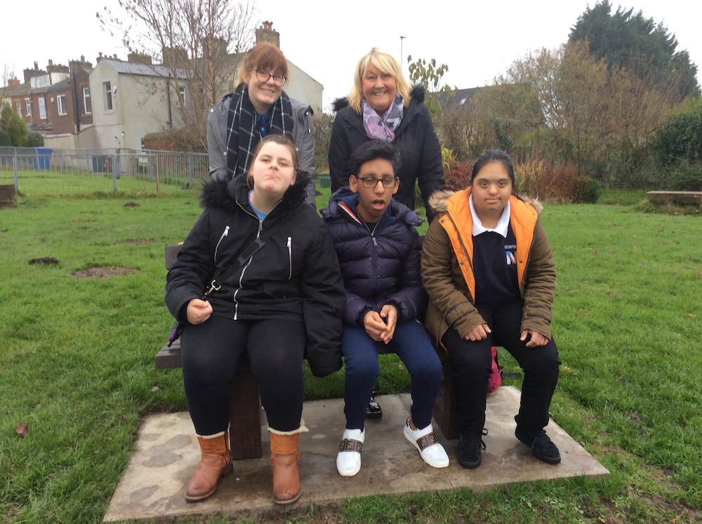 Earth and Sky Poetry Project Bench