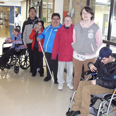 Interviewing staff in a hospital