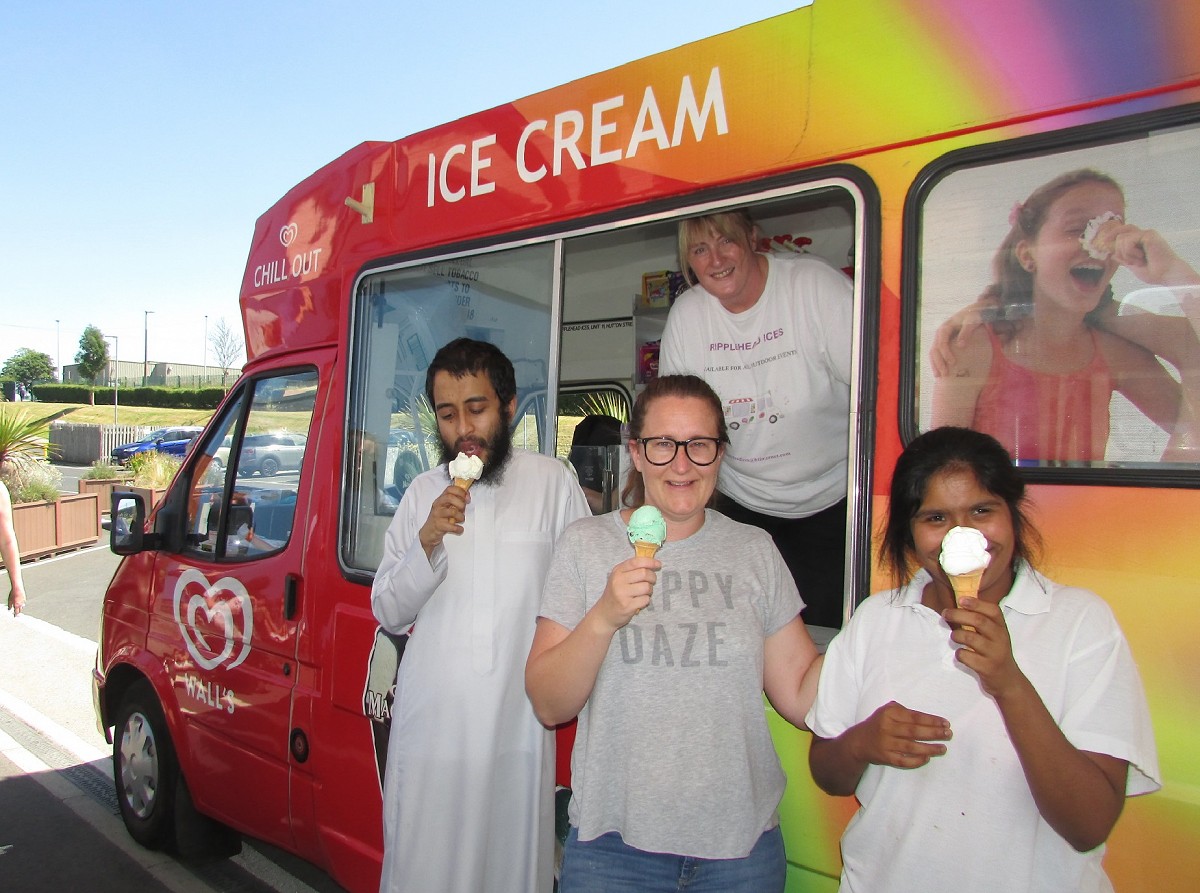 Ice Cream Van Visit 2018