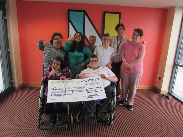 Charity Cheque Presentation
