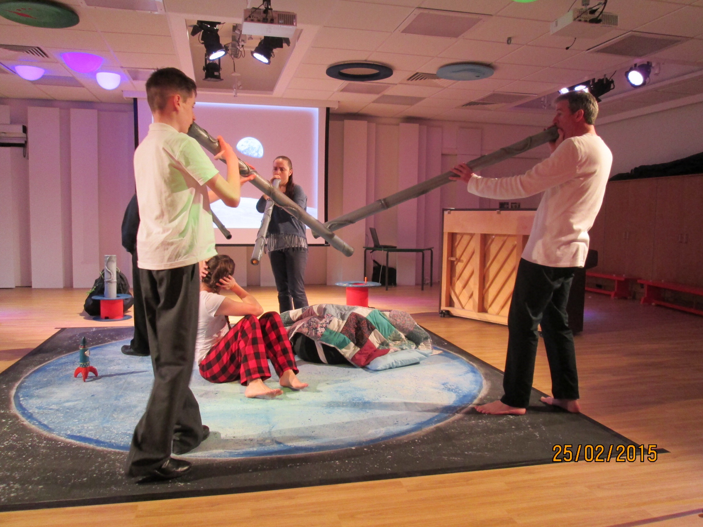 The Theatre comes to school...