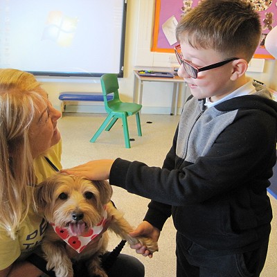 Baxter's First Day at Newfield