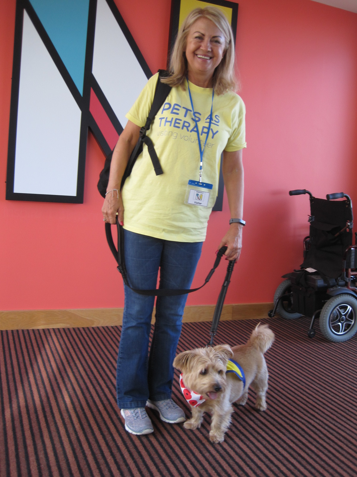 Baxter PAT dog visit