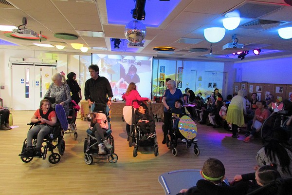 wheelchair easter dance