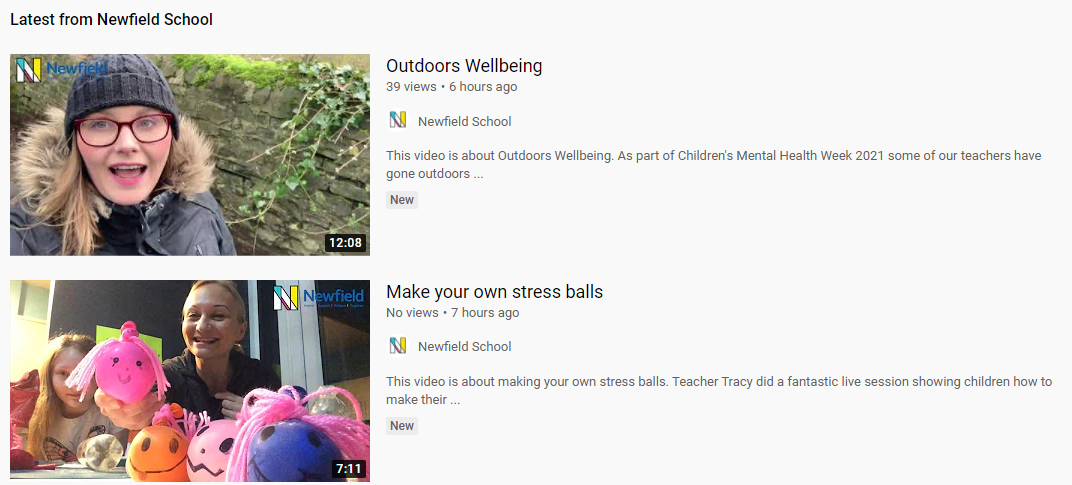 Newfield's Gone Online