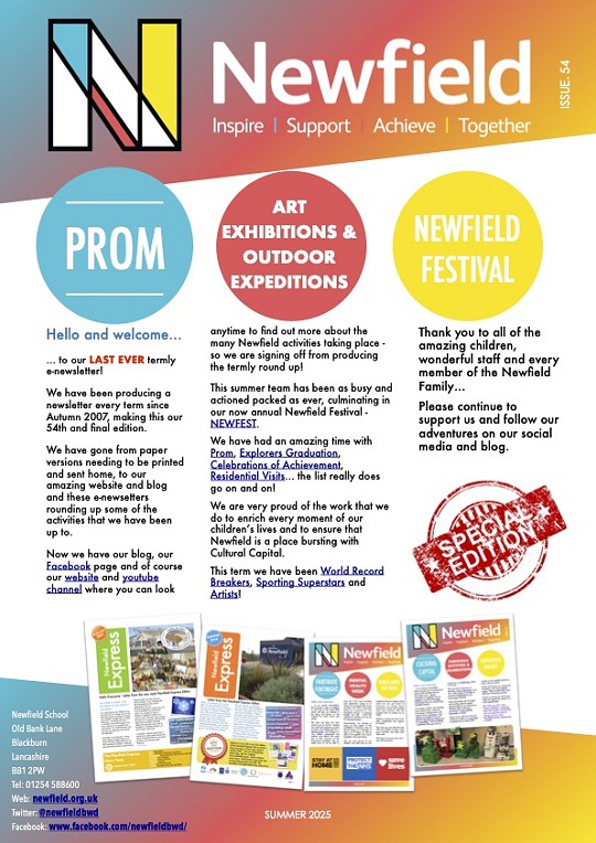 Newfield Newsletter Summer 2025
