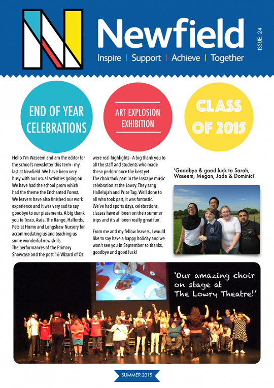 Newfield Newsletter Summer 2015