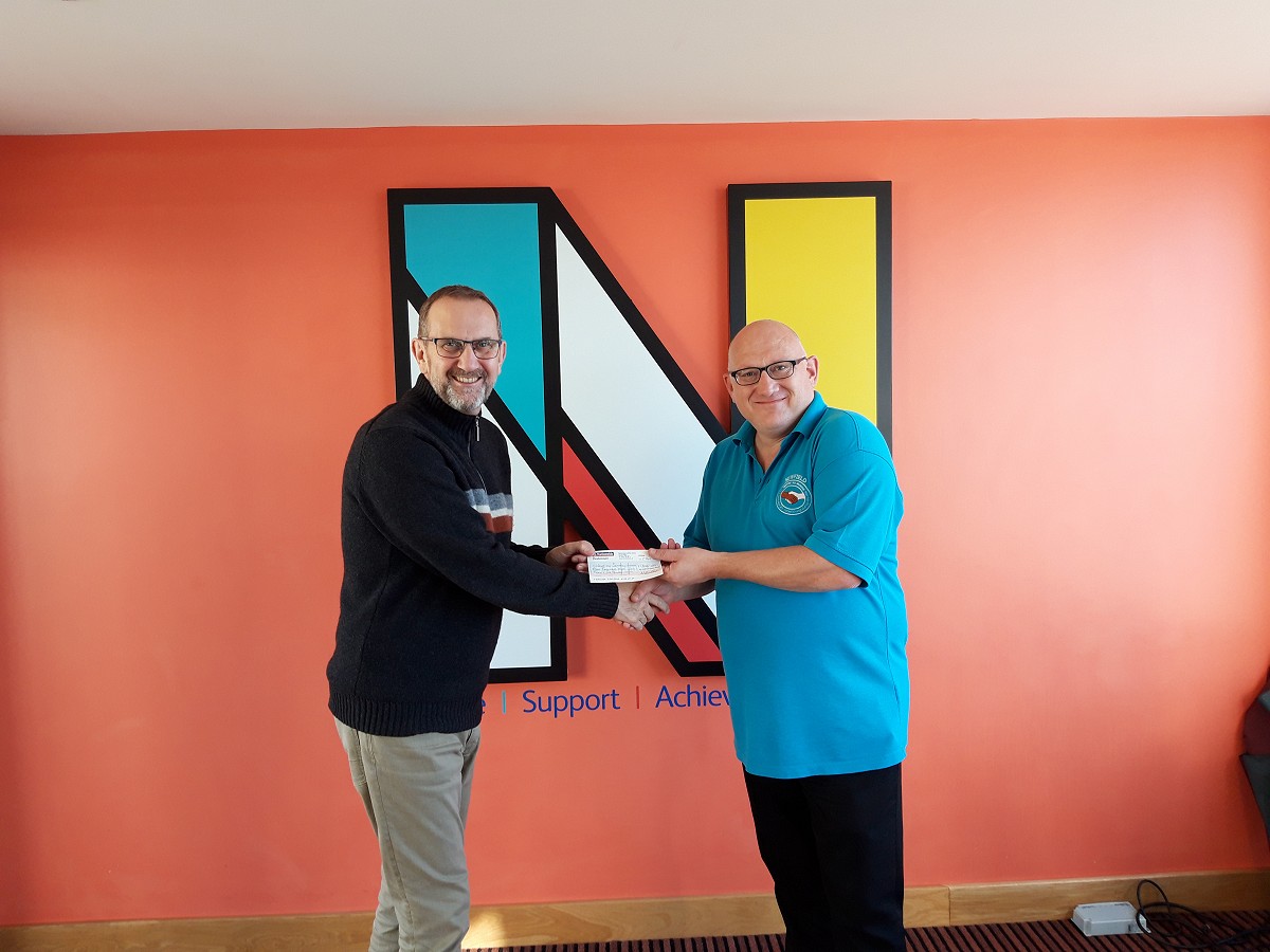 Nick's Charity Donation