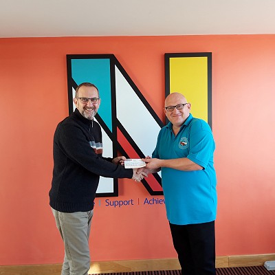Nick's Charity Donation