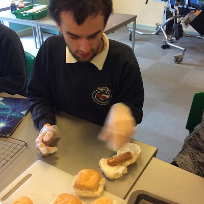Business & Enterprise - Sausage Sandwiches!