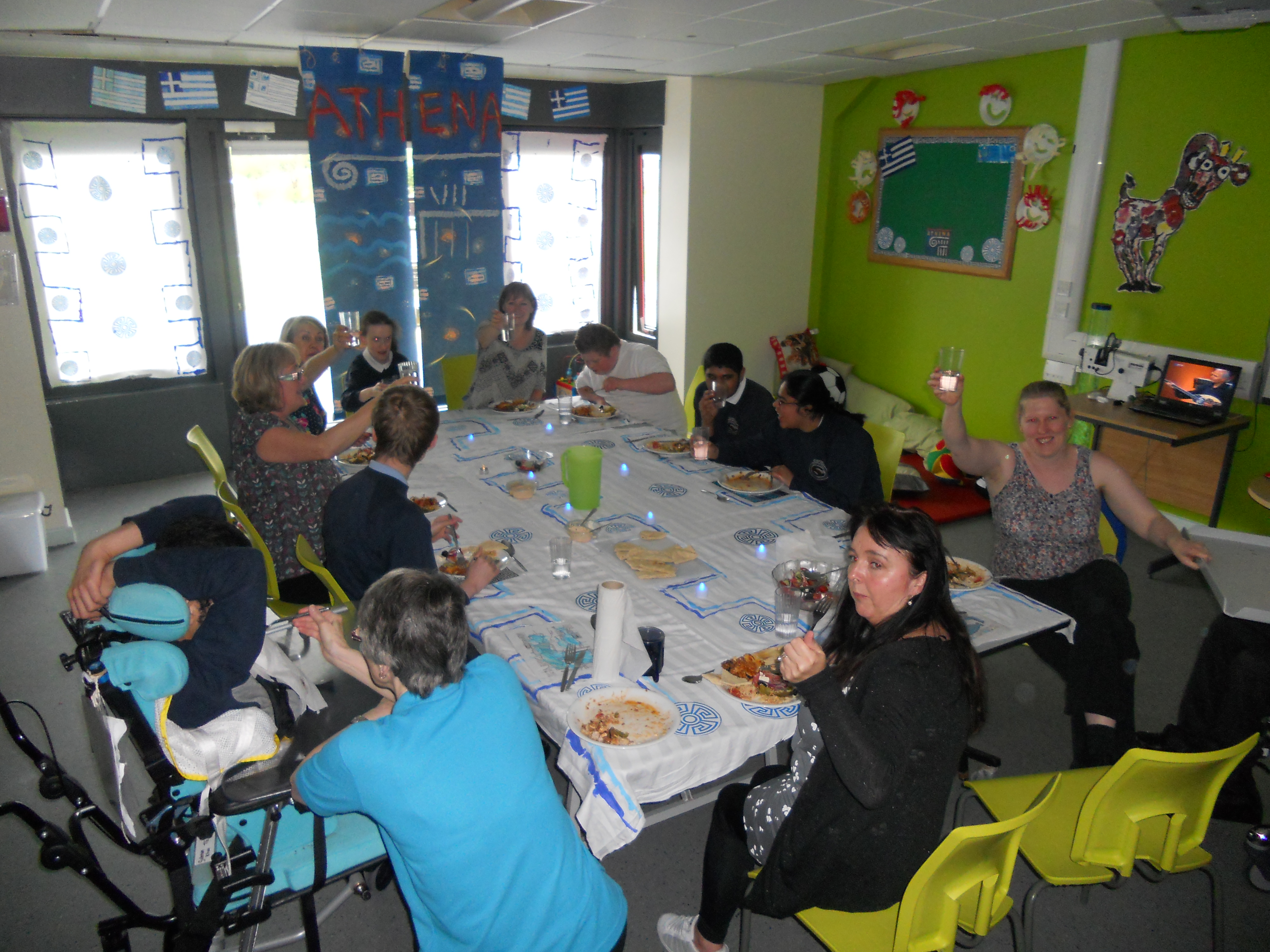 Imaginary Greek Holiday at Newfield