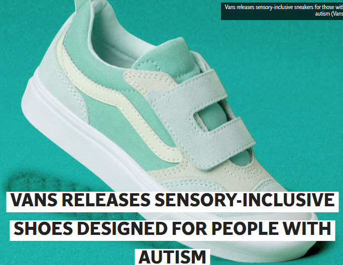 Vans Releases Sensory Inclusive Shoes