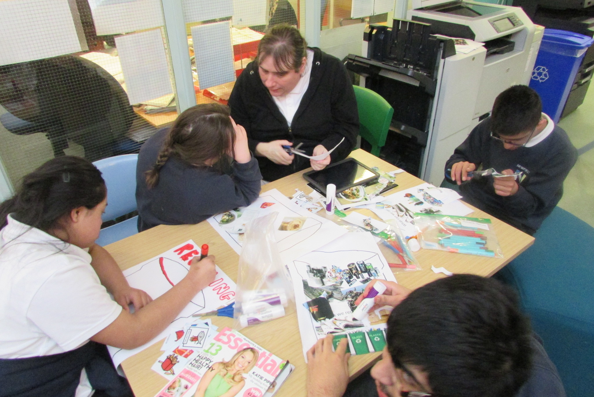 Waste Week - Making Posters