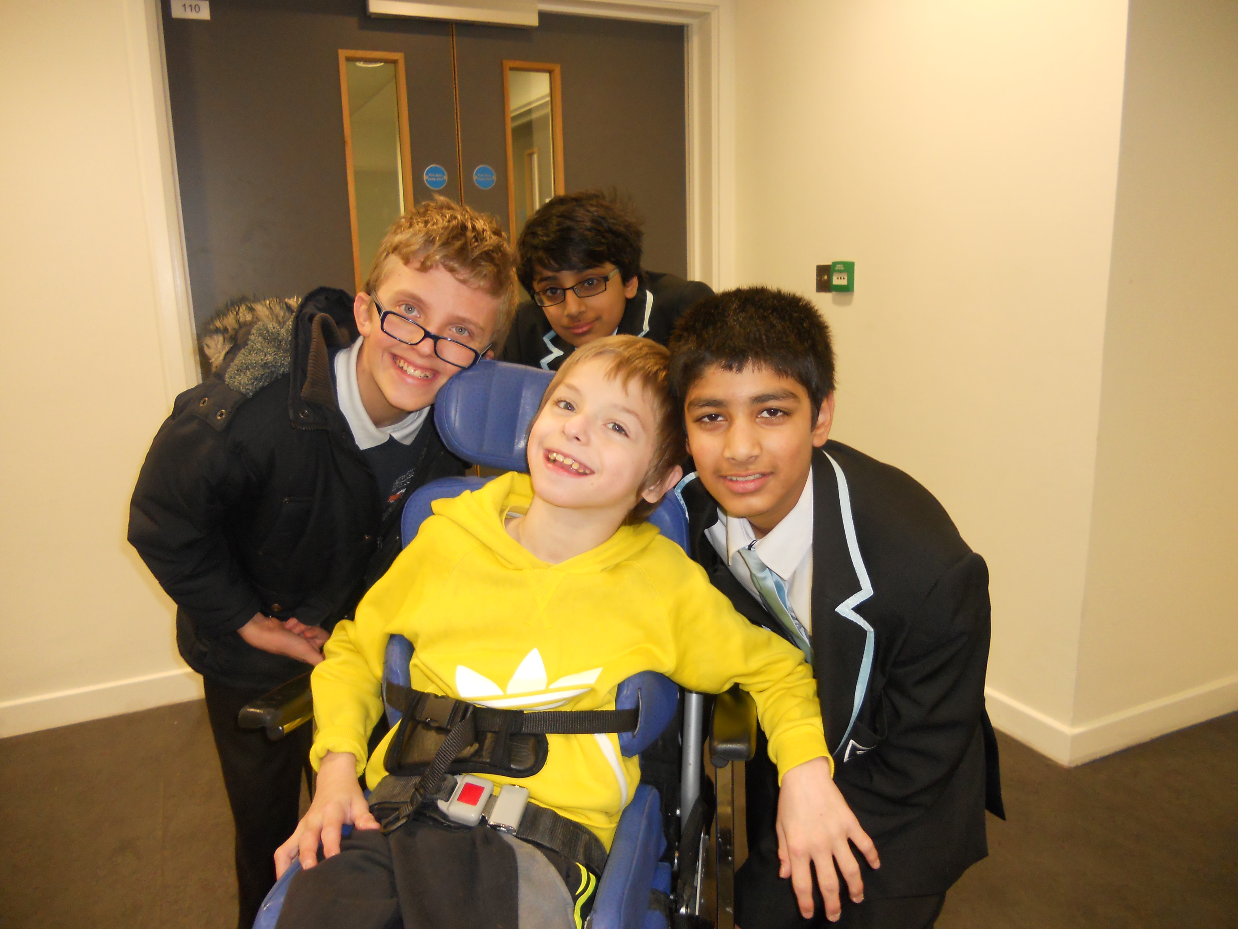 Witton pilot project pupil visit