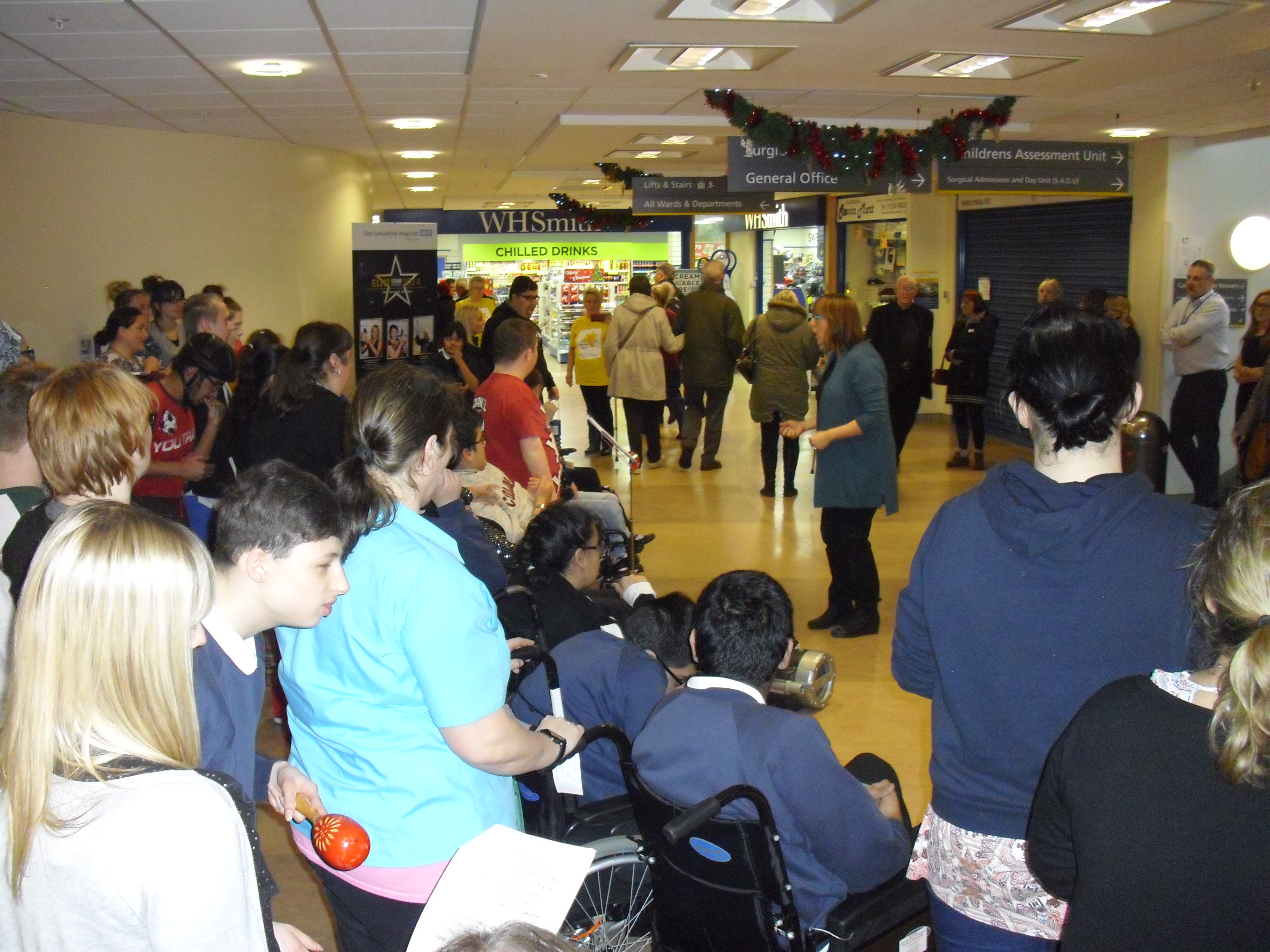 Choir at Royal Blackburn Hospital