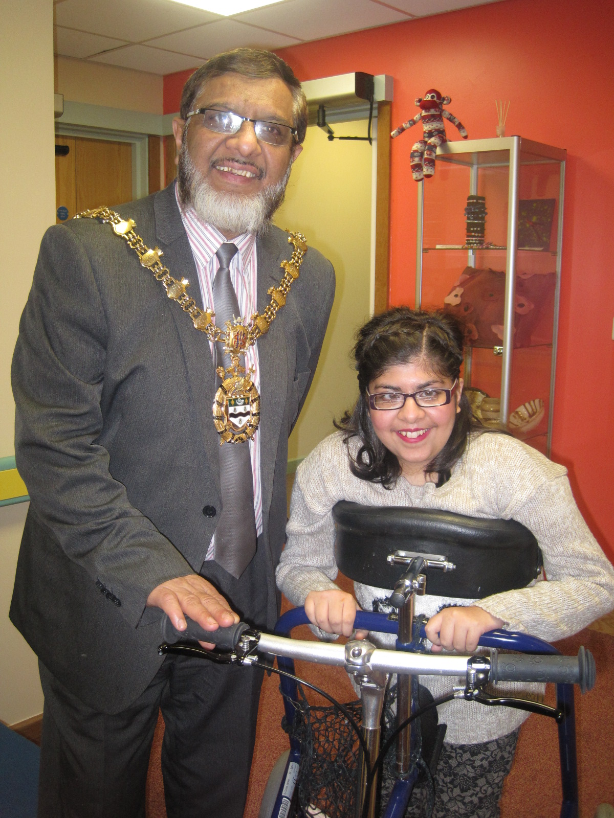 Christmas Fair - Mayor's visit